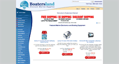 Desktop Screenshot of boatersland.com